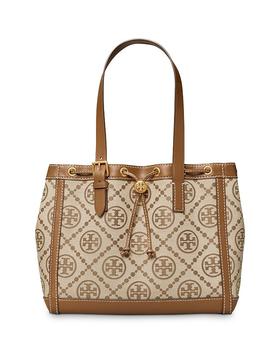 Tory Burch托特包, Tory Burch | T Monogram Jacquard Small Tote Bag商品图片 