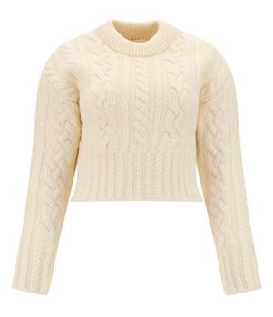 AMI | AMI Cable-Knit Cropped Jumper商品图片,9.5折