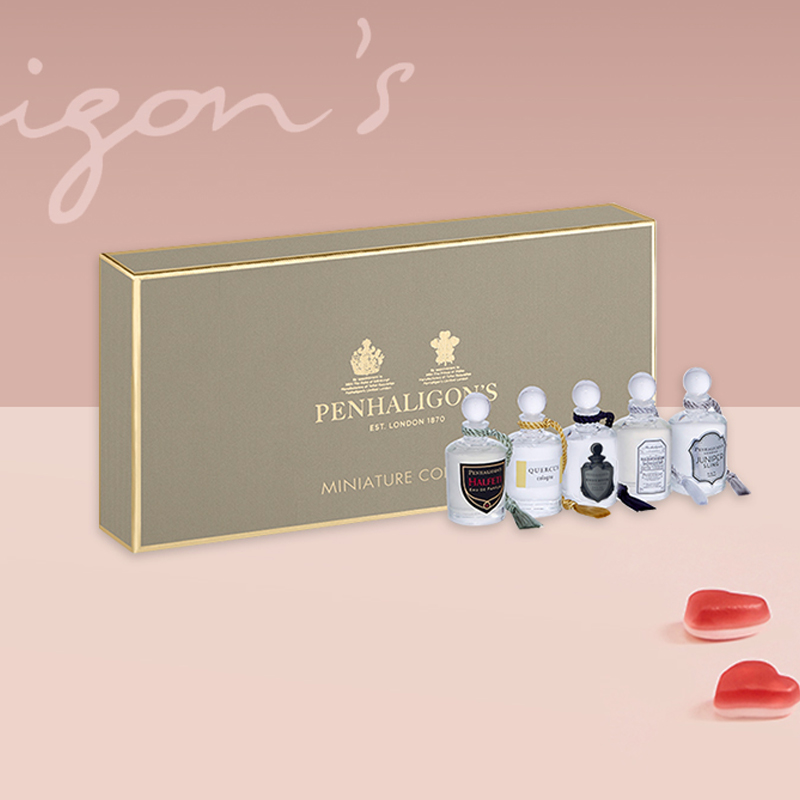 商品Penhaligon's | 潘海利根 绅士香氛迷你瓶礼盒Q香小样香水 5ml*5情人节礼盒,商家LuxuryBeauty,价格¥369图片