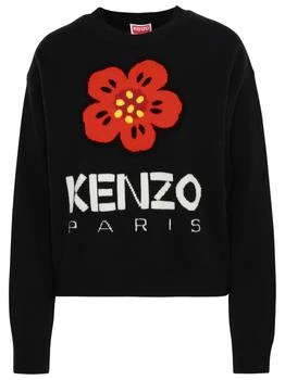 Kenzo Kenzo Boke Flower Crewneck Knitted Jumper