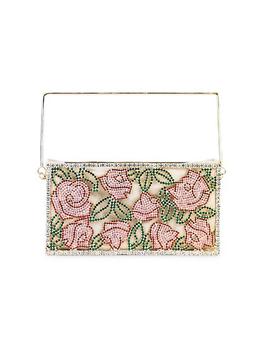 ROSANTICA, ROSANTICA | Cartolina Rose Crystal-Embellished Top Handle Bag商品图片 