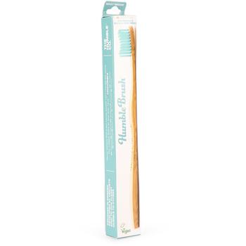 商品The Humble Co | Medium soft bamboo toothbrush in blue,商家BAMBINIFASHION,价格¥60图片