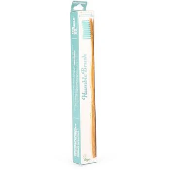 The Humble Co | Medium soft bamboo toothbrush in blue,商家BAMBINIFASHION,价格¥60
