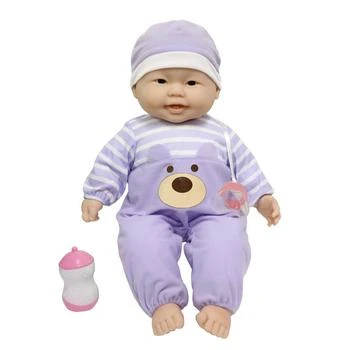 JC TOYS | Lots to Cuddle Babies 20" Asian Baby Doll Purple Outfit,商家Macy's,价格¥202