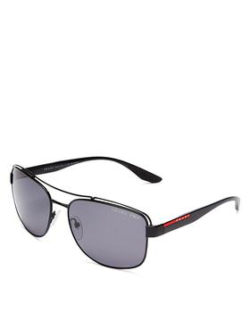 推荐Men's Pillow Brow Bar Aviator Sunglasses, 61mm商品