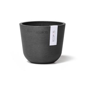 商品ECOPOTS | Oslo Plastic Flower Pot, Dark Grey, 4.5",商家Macy's,价格¥77图片