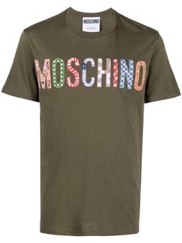 Moschino | Moschino Men's Green Other Materials T-Shirt商品图片,