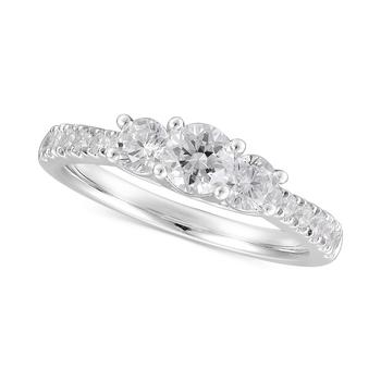 商品Diamond Engagement Ring (1 ct. t.w.) in 14k White Gold,商家Macy's,价格¥17925图片