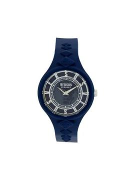 Versus Versace | 39MM Stainless Steel & Silicone Strap Watch商品图片,5折