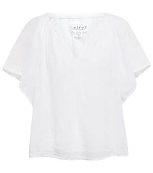 推荐Ashlyn cotton gauze top商品