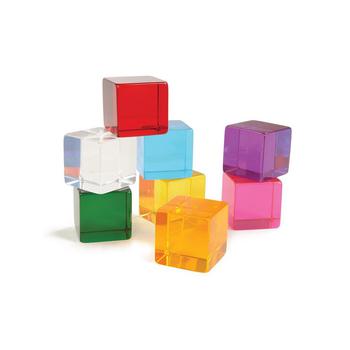 商品TickiT | Sensory Perception Cubes in Translucent Cubes - Set of 8,商家Macy's,价格¥538图片
