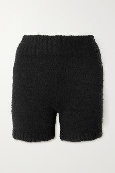 SKIMS | Cozy Knit 圈圈针织短裤（颜色：onyx）商品图片,5折, 独家减免邮费