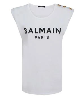 推荐Balmain Button Embellished Tank Top商品