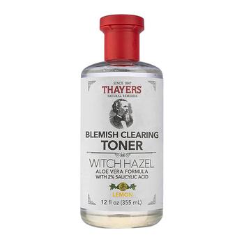 推荐Thayers Witch Hazel Lemon Blemish Clearing Toner, 12 Oz商品