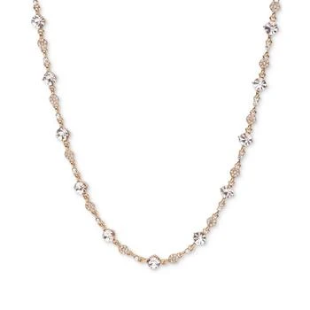 Givenchy | Crystal Pavé Collar Necklace, 16" + 3" extender 