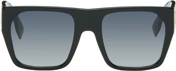 Fendi | Black Baguette Sunglasses,商家SSENSE,价格¥3209
