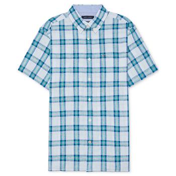 推荐Men's Adaptive Classic Fit Plaid Shirt商品