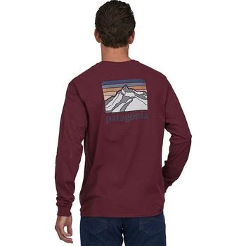 推荐Line Logo Ridge Long-Sleeve Responsibili-T-Shirt - Men's商品