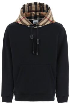 巴宝莉卫衣, Burberry | Burberry Samuel Sweatshirt With Tartan Hood商品图片 8.7折