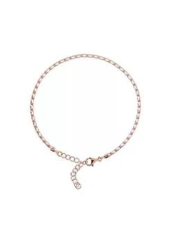 BIANCA MILANO | Lab Created Sterling Silver Cubic Zirconia 6.70 ct. t.w. Caged Tennis Anklet,商家Belk,价格¥521