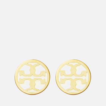 Tory Burch | Tory Burch Miller Gold-Tone Enamel Stud Earrings商品图片,满$172享7折, 满折
