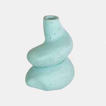 推荐Smith & Goat Big Glob Concrete Candle Holder - Blue Tit商品