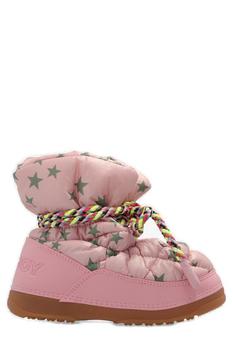 商品Khrisjoy | Khrisjoy Kids Star Printed Lace-Up Snow Boots,商家Cettire,价格¥2975图片