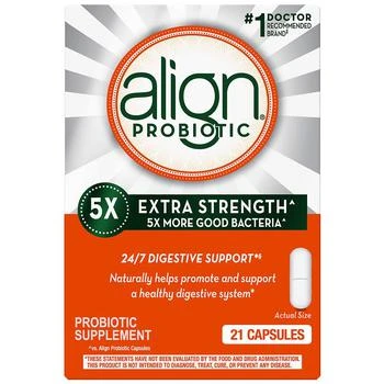 Align | Probiotic Extra Strength, 5X More Good Bacteria,商家Walgreens,价格¥246