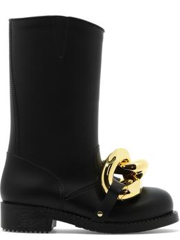 JW Anderson | J.W. Anderson Women's  Black Other Materials Ankle Boots商品图片,9.6折起