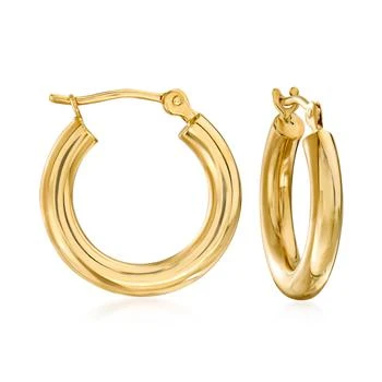 Ross-Simons | Ross-Simons 2.5mm 14kt Yellow Gold Hoop Earrings,商家Premium Outlets,价格¥1678