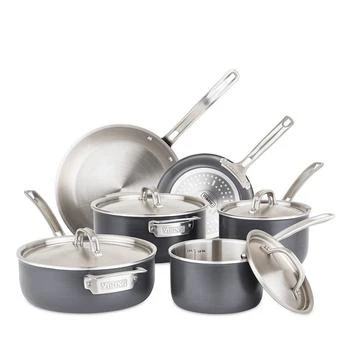 Viking | Hard Anodized 10 Pc Cookware Set with Stainless Steel Interior,商家Bloomingdale's,价格¥6054