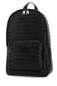 Bottega Veneta | Black leather backpack 