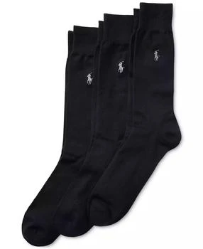 Ralph Lauren | Men's 3-Pk. Supersoft Dress Socks,商家Macy's,价格¥71