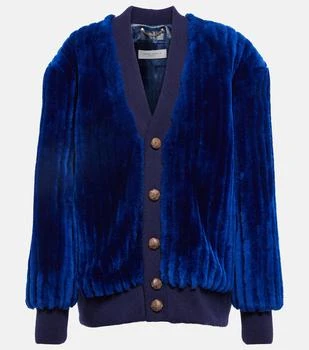 Golden Goose | Shearling cardigan,商家MyTheresa,价格¥14916