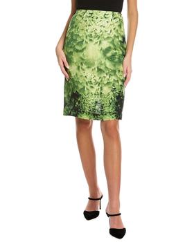 samantha sung是什么牌子, SAMANTHA SUNG | Samantha Sung Chloe Silk Pencil Skirt商品图片 3.7折