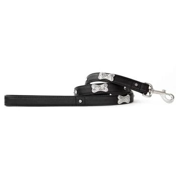 Vanderpump Pets | Designer Diamond and Bone Leatherette Leash - M/L,商家Zappos,价格¥193