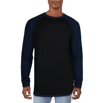 推荐Oakley Engineered Men's Wool Blend Colorblock Crewneck Sweatshirt商品