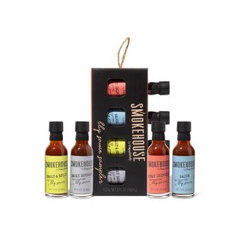 商品Thoughtfully | Smokehouse by Smokehouse Gourmet BBQ Sauce Sampler Gift Set, Set of 4,商家Macy's,价格¥111图片