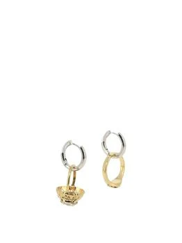 Marni | Asymmetric Earrings With Rings Jewels Silver,商家Wanan Luxury,价格¥1149
