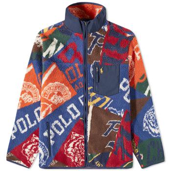 推荐Polo Ralph Lauren Varsity Multi Logo Zip Fleece商品