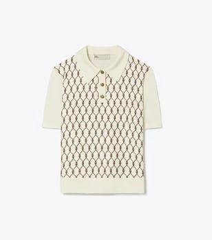 Tory Burch | Silk-Front Polo,商家Tory Burch,价格¥1785