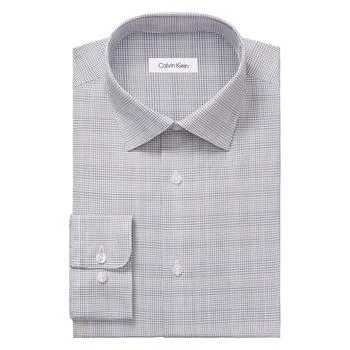 Calvin Klein | Men's Steel Plus Regular Fit Stretch Wrinkle Resistant Dress Shirt 