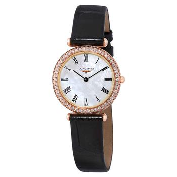 Longines | Longines Agassiz Mother of Pearl Diamond Dial Ladies Watch L43079810商品图片,4.5折