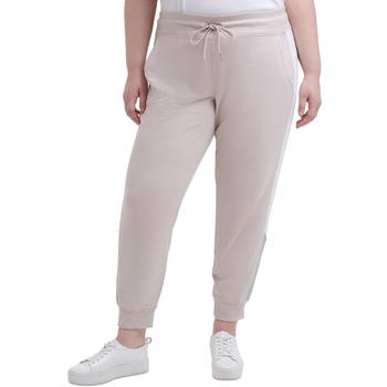 商品Calvin Klein | Calvin Klein Performance Womens Plus Logo Cozy Sweatpants,商家BHFO,价格¥62图片