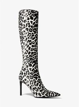 Michael Kors | Tatjana Leopard Print Calf Hair Boots 4折