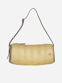 Manu Atelier | Padded Cylinder leather bag商品图片,5折