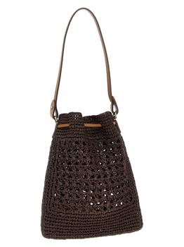 【MIU MIU】お買得★Logo Drawstring Bag MIU MIU】お買得☆Logo Drawstring Bag (MiuMiu/バッグ・カバン