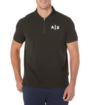 推荐AX Logo Zipper Polo商品