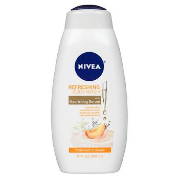 product Refreshing White Peach and Jasmine Body Wash with Nourishing Serum image