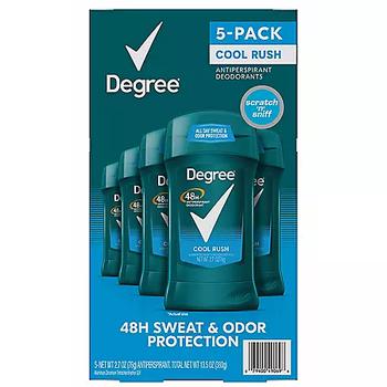 商品Degree | Degree Men Dry Protection Antiperspirant, Cool Rush (2.7 oz., 5 pk.),商家Sam's Club,价格¥83图片